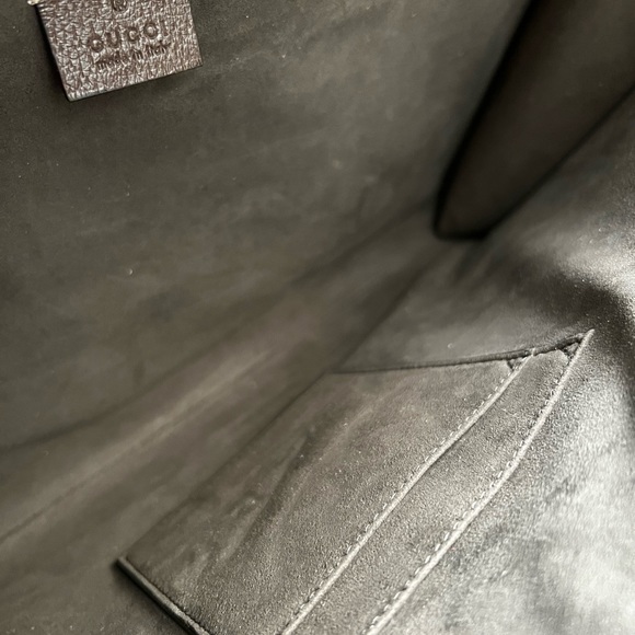 New Gucci Supreme Padlock Web Messenger Crossbody Business Bag - Picture 4 of 11